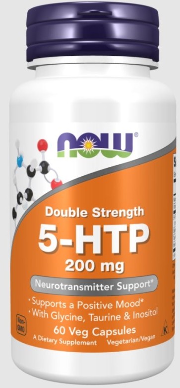 5 HTP 200mg 60 vcaps Now Foods