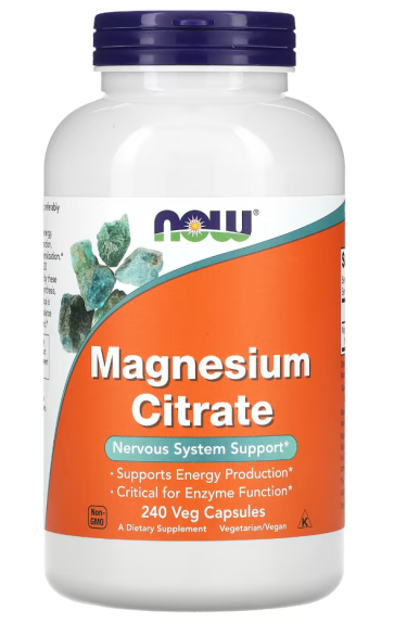 MAGNESIUM CITRATE CAPS  240 VCAPS Now foods