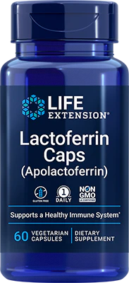 Lactoferrin Caps Apolactoferrin 60 vegetarian capsules Life Extension