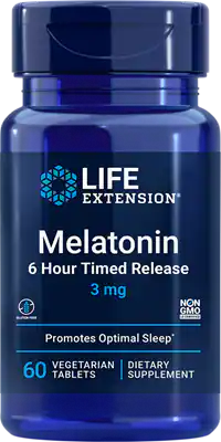 Melatonin 3mg Time release LIFE Extension