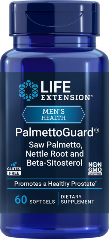 PalmettoGuard, Saw Palmetto, Nettle Root and Beta-Sitosterol, 60 Softgels LE