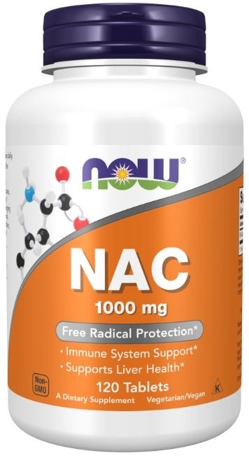 NAC 1000 mg 120 Tablets Now