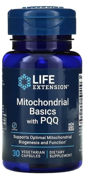 Mitochondrial Basics with PQQ 30 vegetarian capsules Life Extension