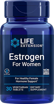 Estrogen For Women 30 vegetarian tablets Life Extension