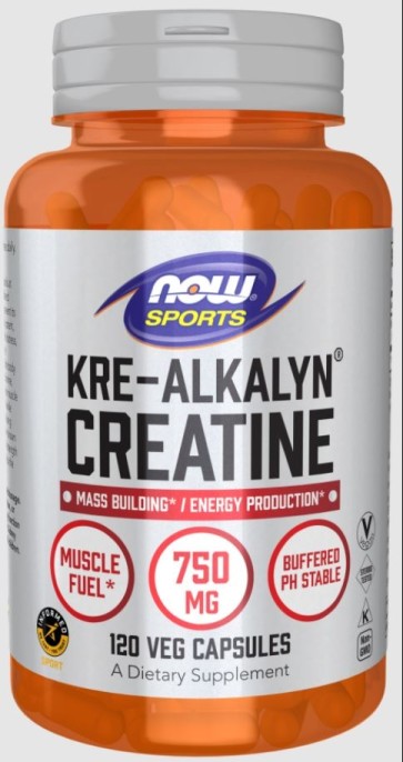 Kre-Alkalyn(R) Creatine 750 mg  120 caps  Now foods
