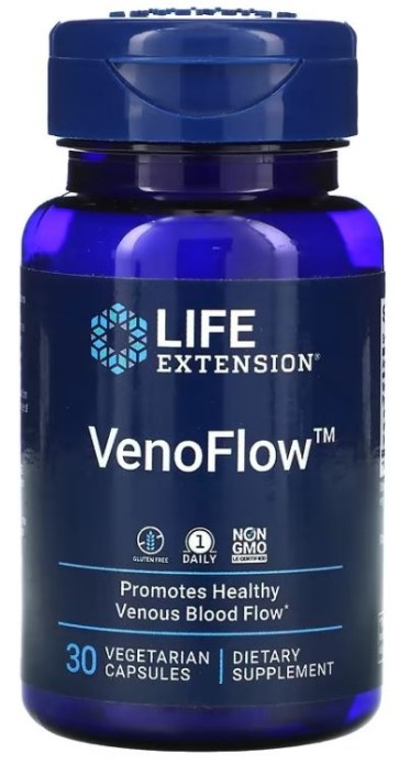 VenoFlow 30 vegetarian capsules Supports healthy extremity circulation