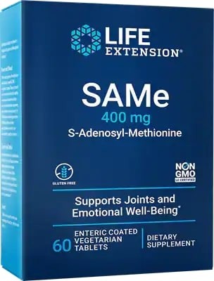 Same 400mg 60 Tablets  LIFE Extension