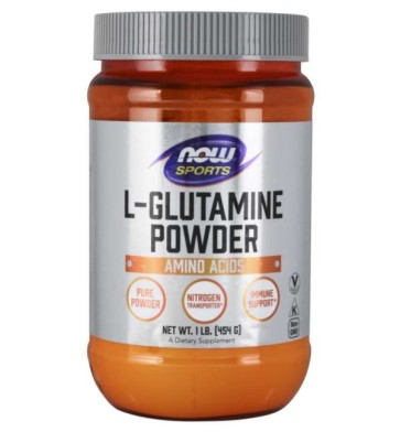 Glutamina Powder 454g NOW Foods