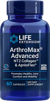 ArthroMax® Advanced with NT-II® & AprèsFlex®. 60 capsules LIFE Extension