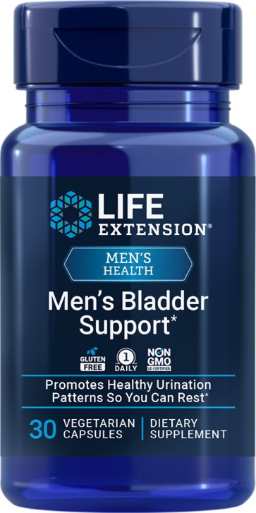 Men's Bladder Support, 30 Vegetarian Capsules LE