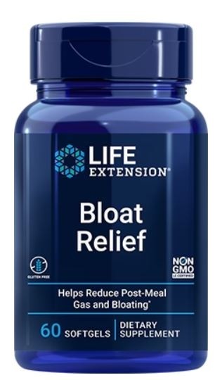 Bloat Relief 60 softgels Life Extension