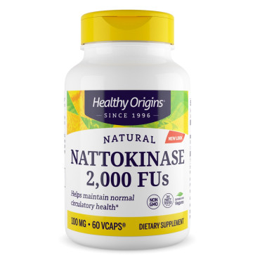 Nattokinase 2,000 FU's (100 mg.) 180 vcaps