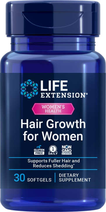 Hair Growth for Women 30 softgels Life Extension