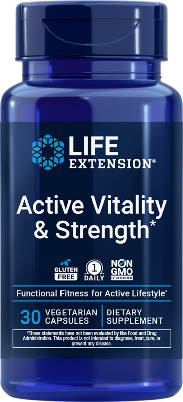 Life Extension Active Vitality and Strength, Muscle Health, 30 Capsules