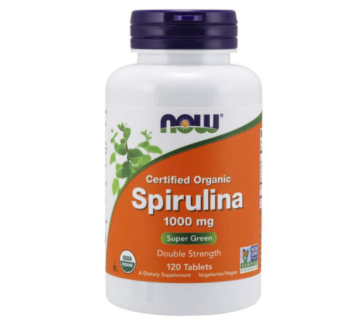 Spirulina 1000mg 120s NOW Foods