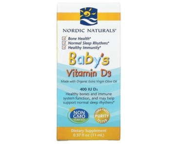 Vitamina D3 Baby's 0,37oz Nordic naturals