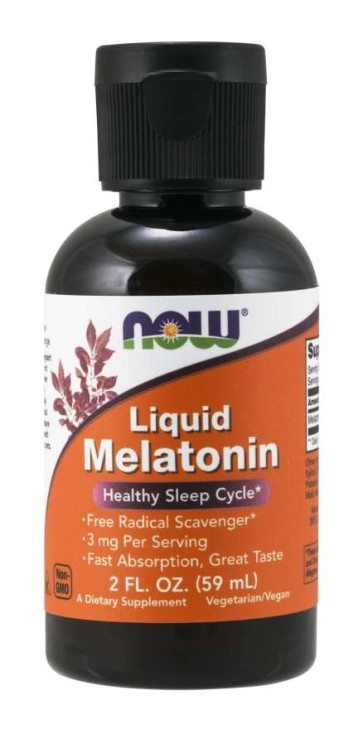 MELATONINA LIQUIDA 3MG Now foods 2oz (59ml)