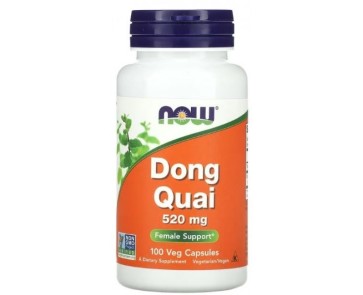 Dong Quai 520mg 100 vcaps NOW foods