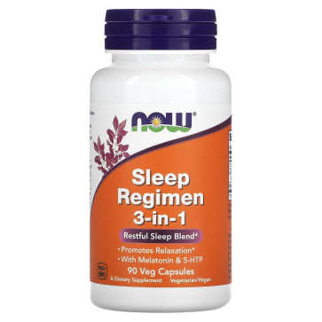 Sleep Regimen 3-in-1, 90 Veg Capsules Now