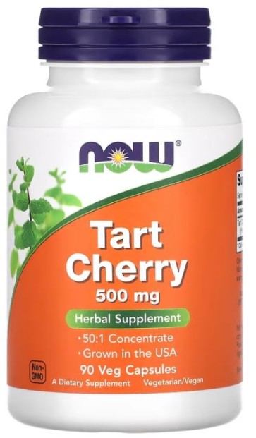 Tart Cherry 500 mg 90 Veg Capsules Now foods