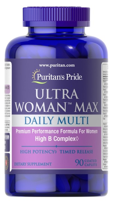 Ultra Women Multivitaminico 90 Caplets Puritans