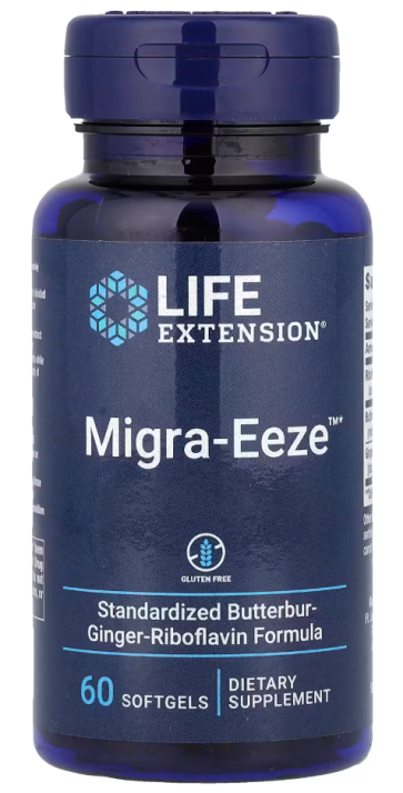 Migra-Eeze 60 Softgels Life Extension