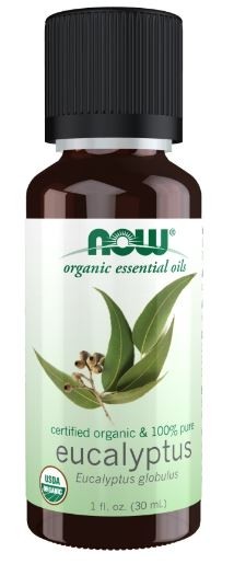 ORGANIC EUCALYPTUS OIL   1oz NOW Foods