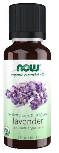 ORGANIC LAVENDER OIL 1oz NOW Foods
