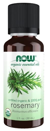 ORGANIC ROSEMARY OIL   1oz NOW Foods