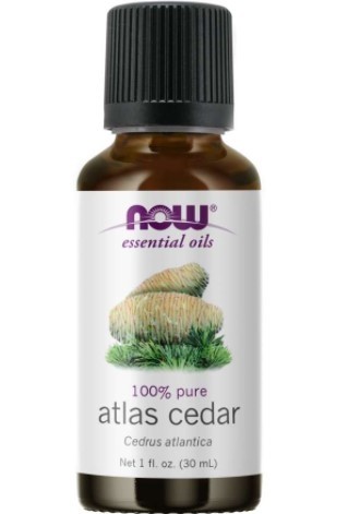 ATLAS CEDAR OIL  PURE  1 OZ NOW Foods