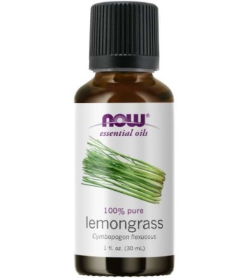 LEMONGRASS OIL 1 OZ NOW Foods