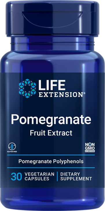 Pomegranate Fruit Extract, 30 Vegetarian Capsules LE