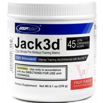 Pré-treino Jack3d 230g (45 doses) - USPLabs