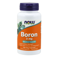 Boron 3mg 100 vcaps NOW Foods