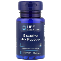 Bioactive Milk Peptides 30 vegetarian capsules Life Extension