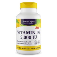 Vitamina D3 5.000 360s Healthy Origins c/ Mct Oil