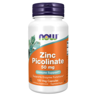 Zinc Picolinate 50mg&nbsp; 120 vcaps NOW Foods