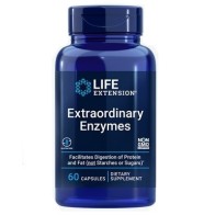 Extraordinary Enzymes 60 caps LIFE Extension
