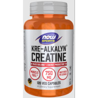 Kre-Alkalyn(R) Creatine 750 mg  120 caps  Now foods