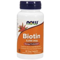 Biotin 5.000 60 caps NOW Foods