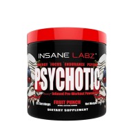 Pré-treino Psychotic RED 216g (35 doses) - Insane Labz