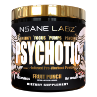 Pré-treino Psychotic GOLD 216g (35 doses) - Insane Labz