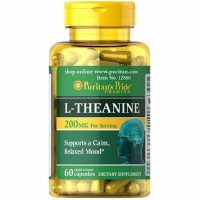 L Theanine 200mg 60 caps PURITAN