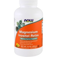 Magnesio Inositol Relax 454g NOW Foods