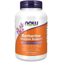 Berberine Glucose Support 90Softgels Now foods