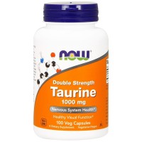 Taurine 1000mg 100vcaps NOW Foods