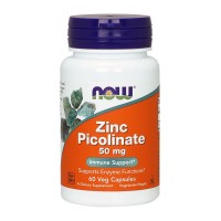 Zinc Picolinate 50mg  60 vcaps NOW Foods