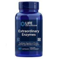 Extraordinary Enzymes 60 caps LIFE Extension