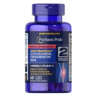 Triple Strength Glucosamine. Chondroitin & MSM Joint Soother® 60s PURITAN