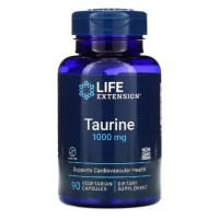 Taurine 1000 mg, 90 vegetarian capsules Life Extension